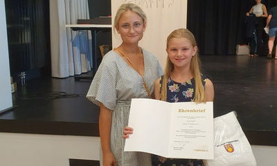 Anna Schätze von der Gemeinde Kippenheim geehrt